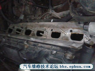 宝马530i气门油封漏油,冷车启动抖动 另求详细正时图 汽车维修技术高清图片