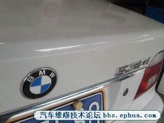 宝马530i气门油封漏油,冷车启动抖动 另求详细正时图 汽车维修技术高清图片